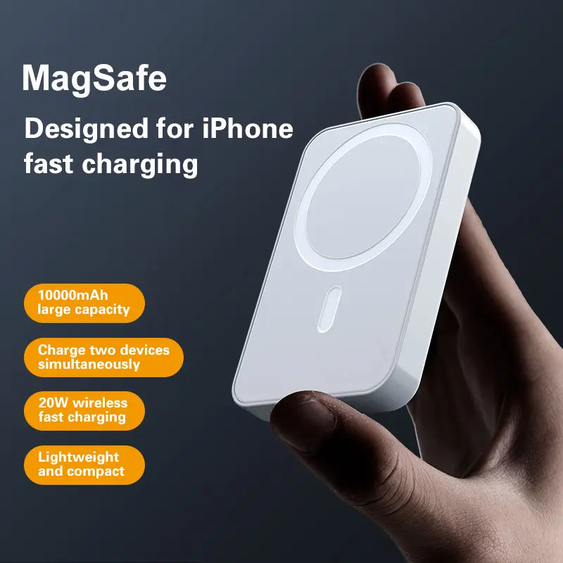 Magsafe Power Bank 10000 Mah, Portable Battery Pack Wireless Portable Magnetic Charger, Compatible for Iphone 15/14/13/12, Magsafe Cases and More, Deals Tiktok Shop Store