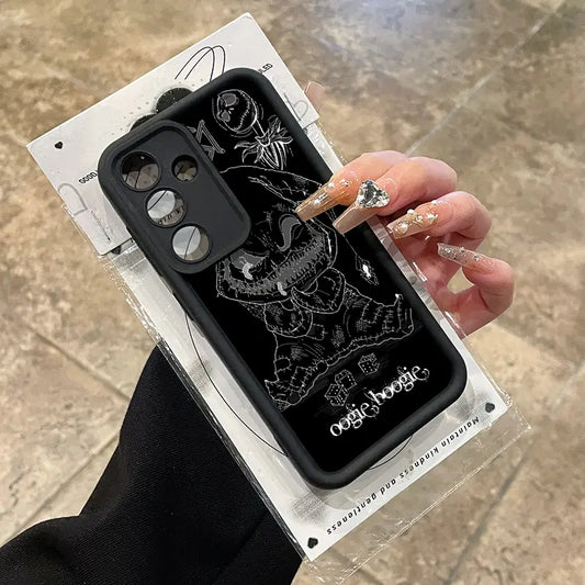Soft Case for Samsung S26 S23 Ultra S24 plus S25 S22 Shockproof Drop Protection Rugged Durable Oogie Boogie Advanced Fashion Gift Silicone Cover