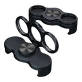 360 Rotation Finger Ring Stand for Phone Dual Loop Folding Mobile Holder Desktop Clip Lazy Bracket