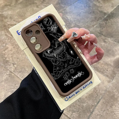 Soft Case for Samsung S26 S23 Ultra S24 plus S25 S22 Shockproof Drop Protection Rugged Durable Oogie Boogie Advanced Fashion Gift Silicone Cover