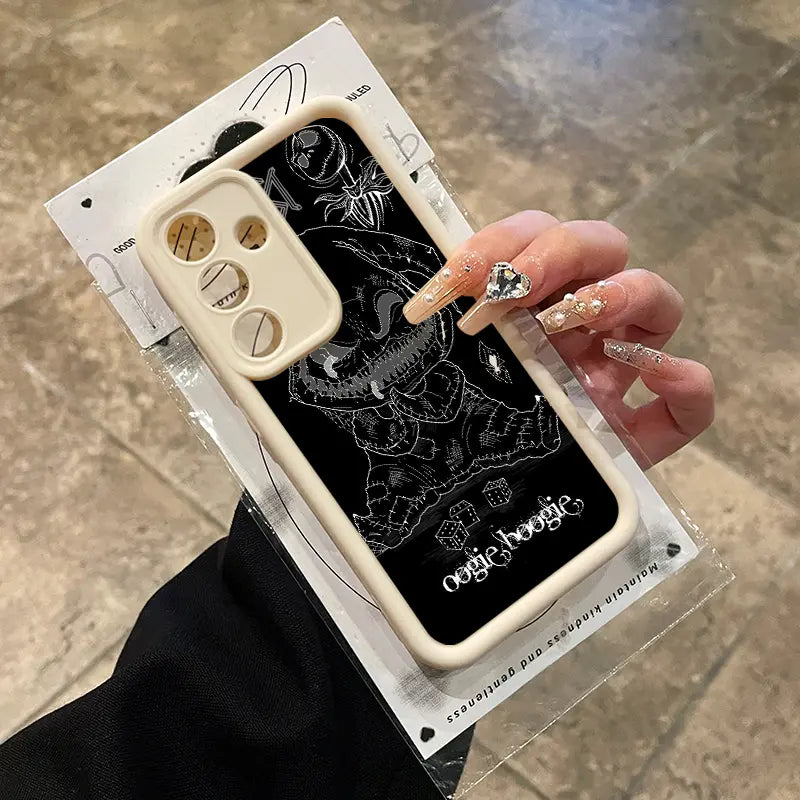 Soft Case for Samsung S26 S23 Ultra S24 plus S25 S22 Shockproof Drop Protection Rugged Durable Oogie Boogie Advanced Fashion Gift Silicone Cover