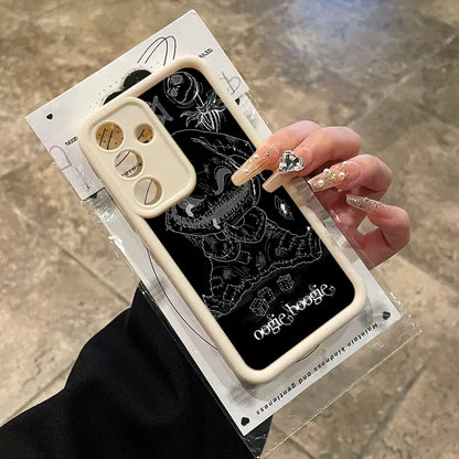 Soft Case for Samsung S26 S23 Ultra S24 plus S25 S22 Shockproof Drop Protection Rugged Durable Oogie Boogie Advanced Fashion Gift Silicone Cover